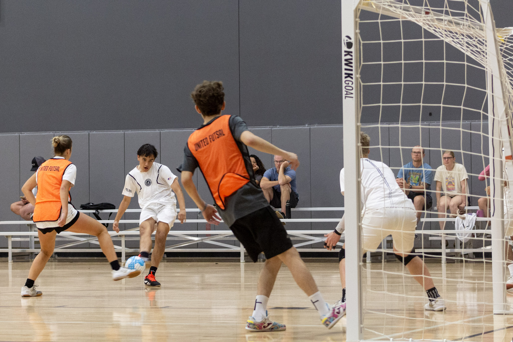 picture of futsal play at the Henrico Sports & Events Center