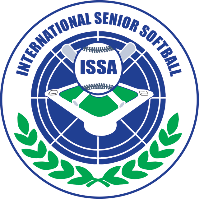 international senior softball association logo