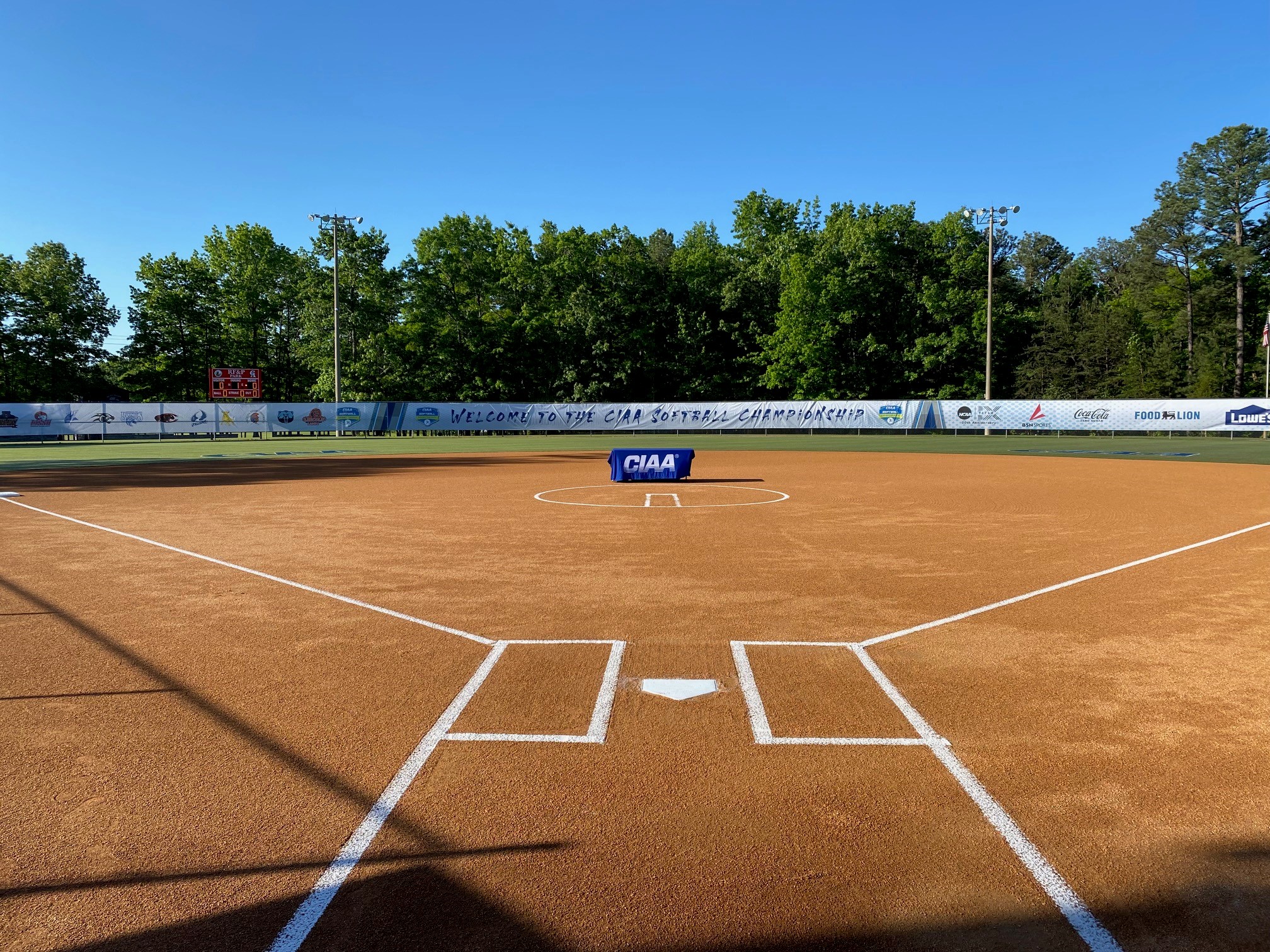 photo of the CIAA softball field at rf&p park
