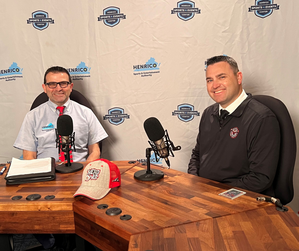 photo of dennis bickmeier and anthony opperman with the richmond flying squirrels