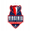 va middle school states logo with a trophy